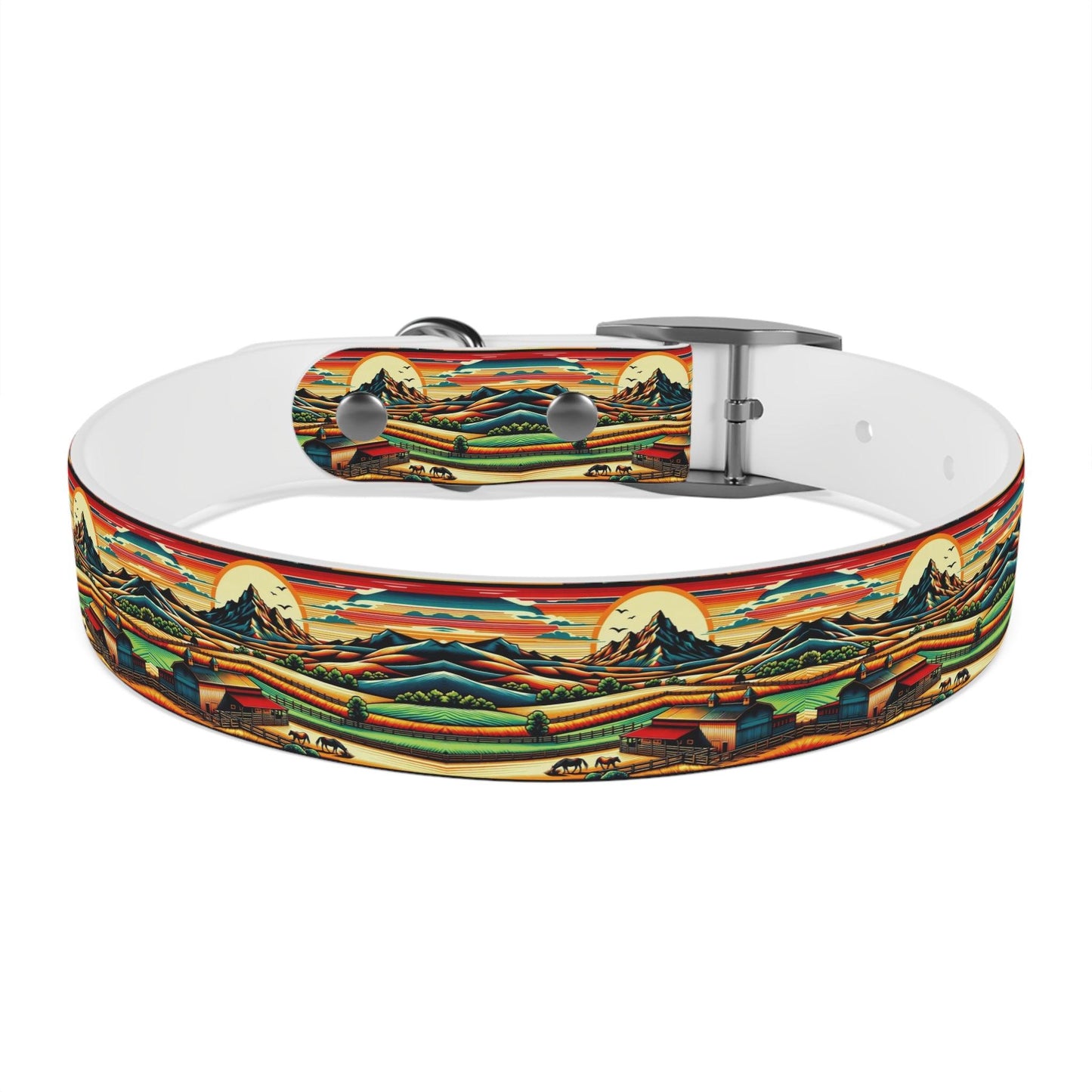Sunset Ranch Vista Dog Collar