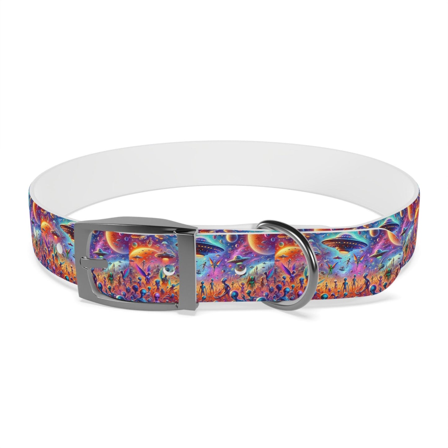 Galactic Glamour: Futuristic Dog Collar