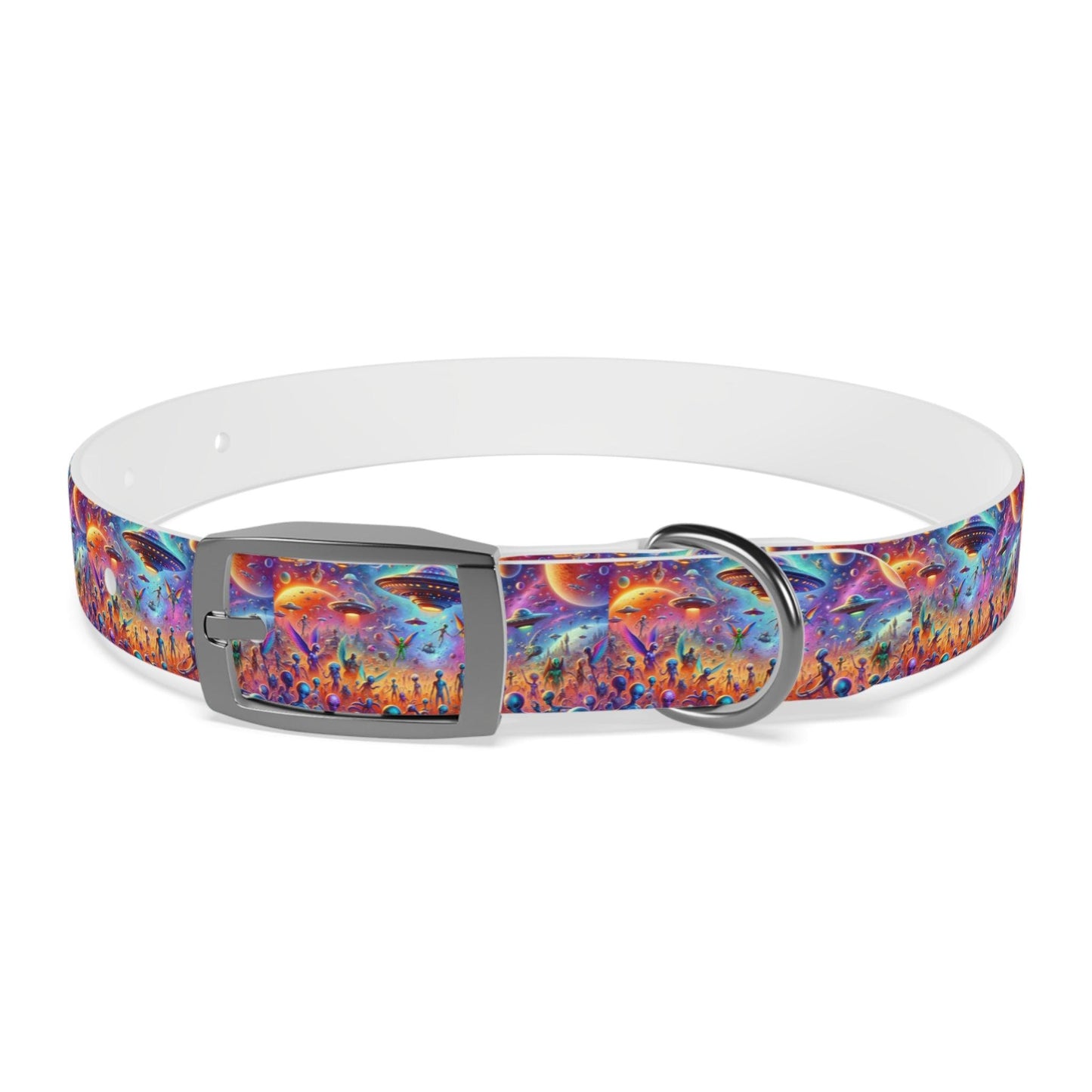 Galactic Glamour: Futuristic Dog Collar