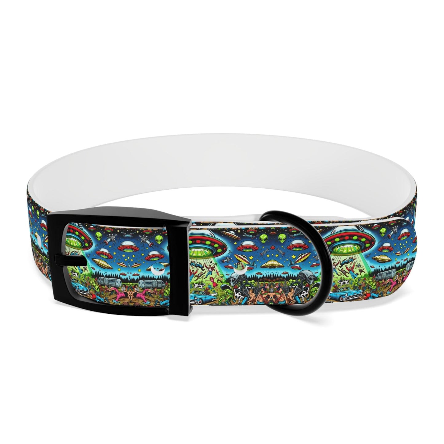 Beam Me Up, Bro! Dog Collar