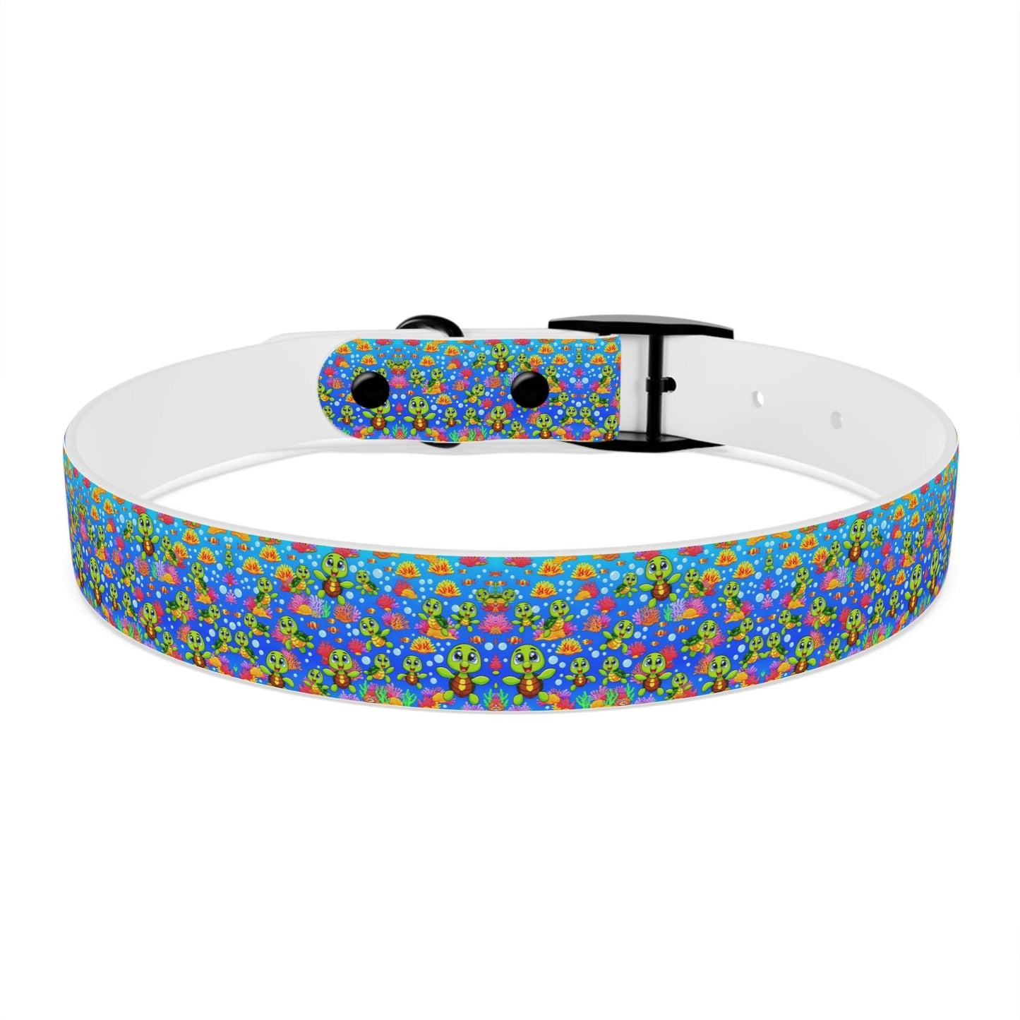 Turtle Duuuude Dog Collar