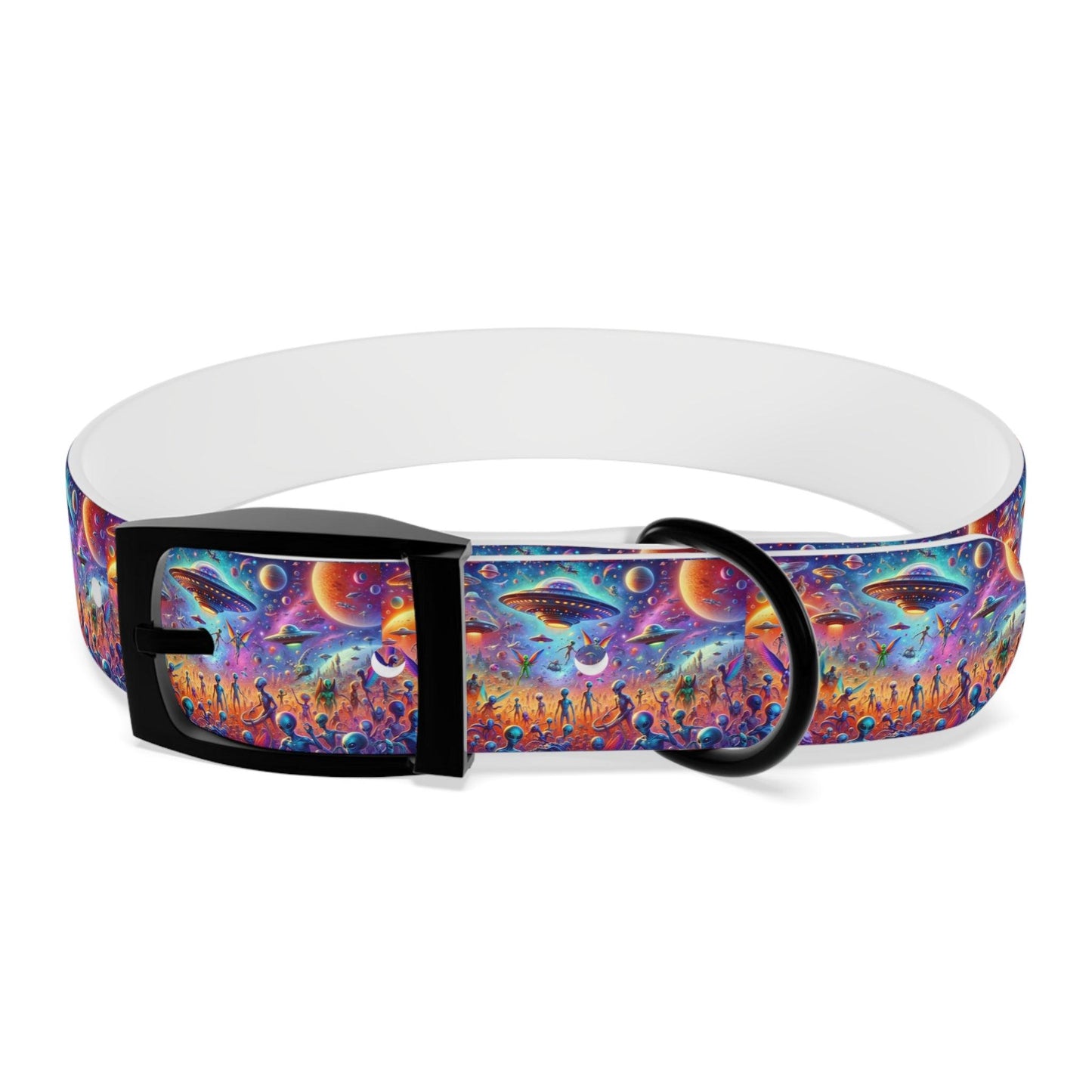 Galactic Glamour: Futuristic Dog Collar