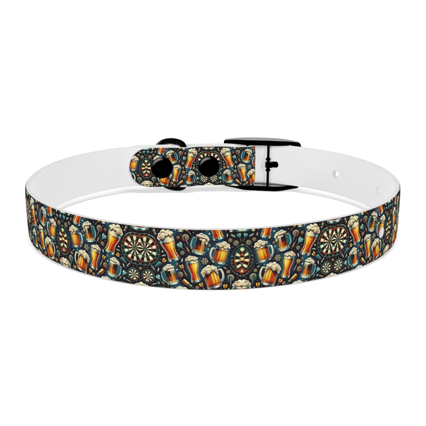 Bullseye & Brews Dog Collar