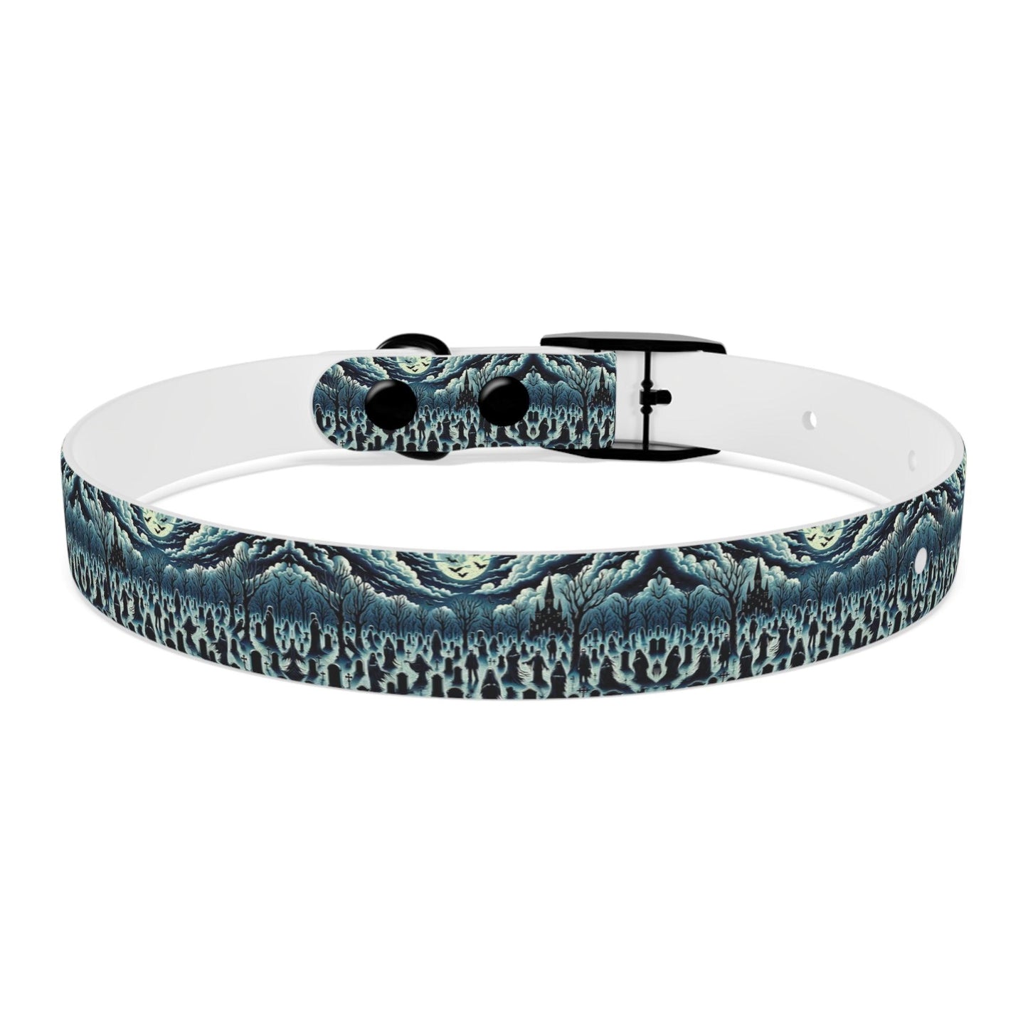 Graveyard Glow Dog Collar