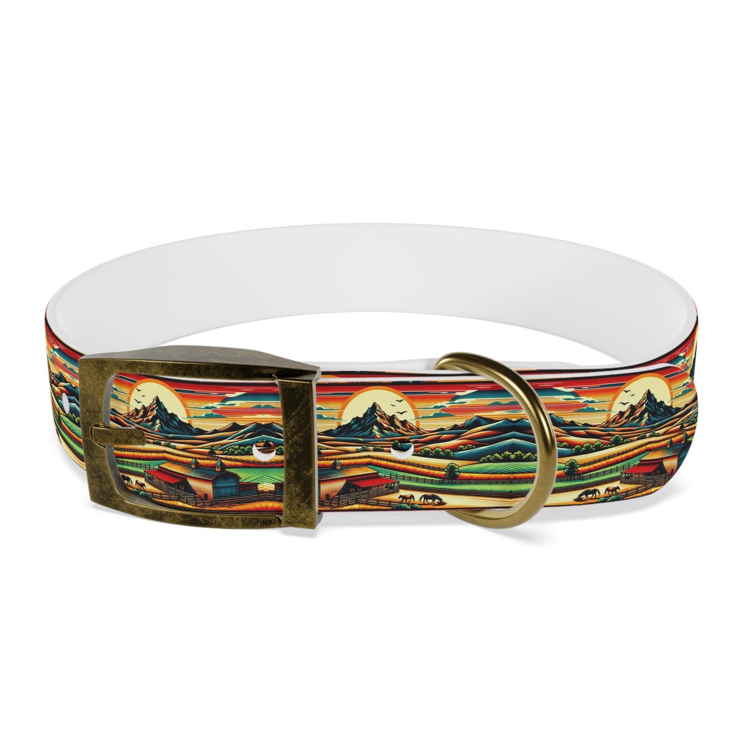 Sunset Ranch Vista Dog Collar