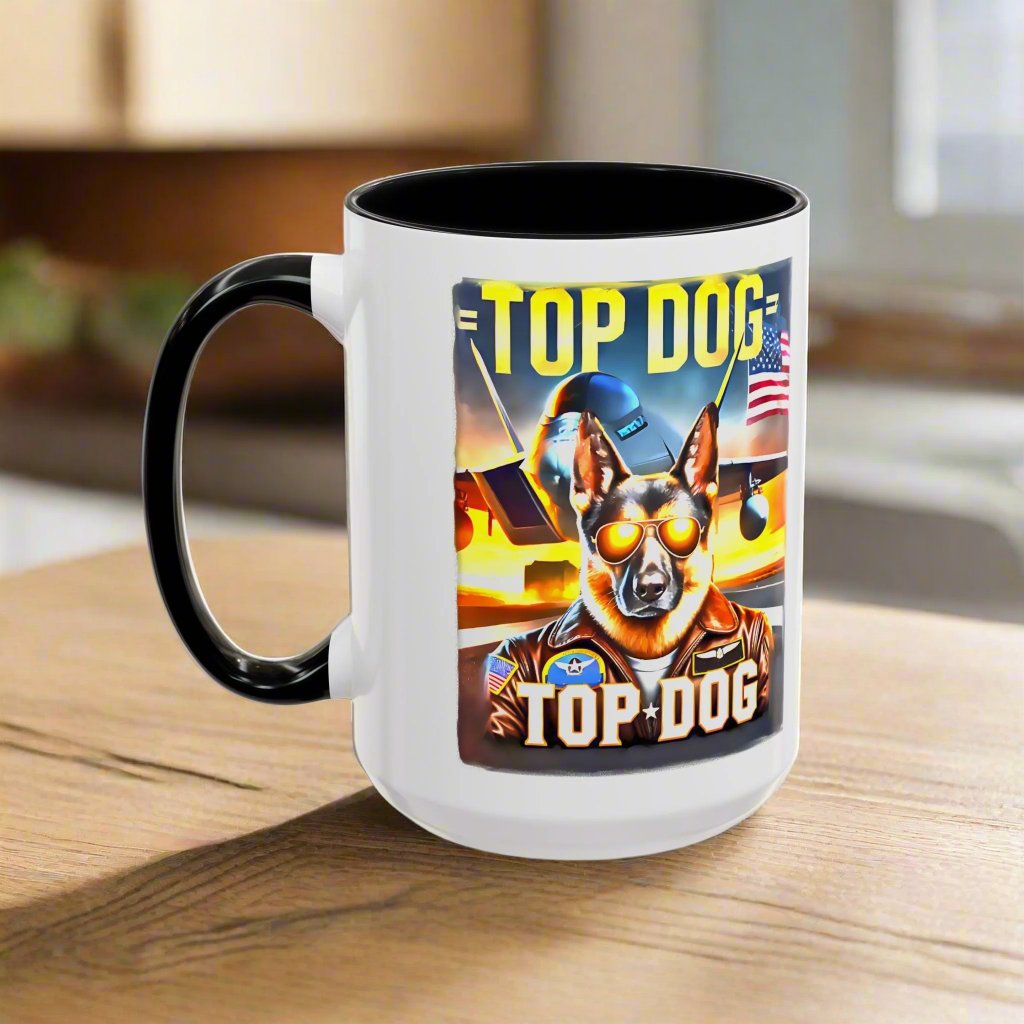 Top Dog "2" Accent Coffee Mug πΎβ