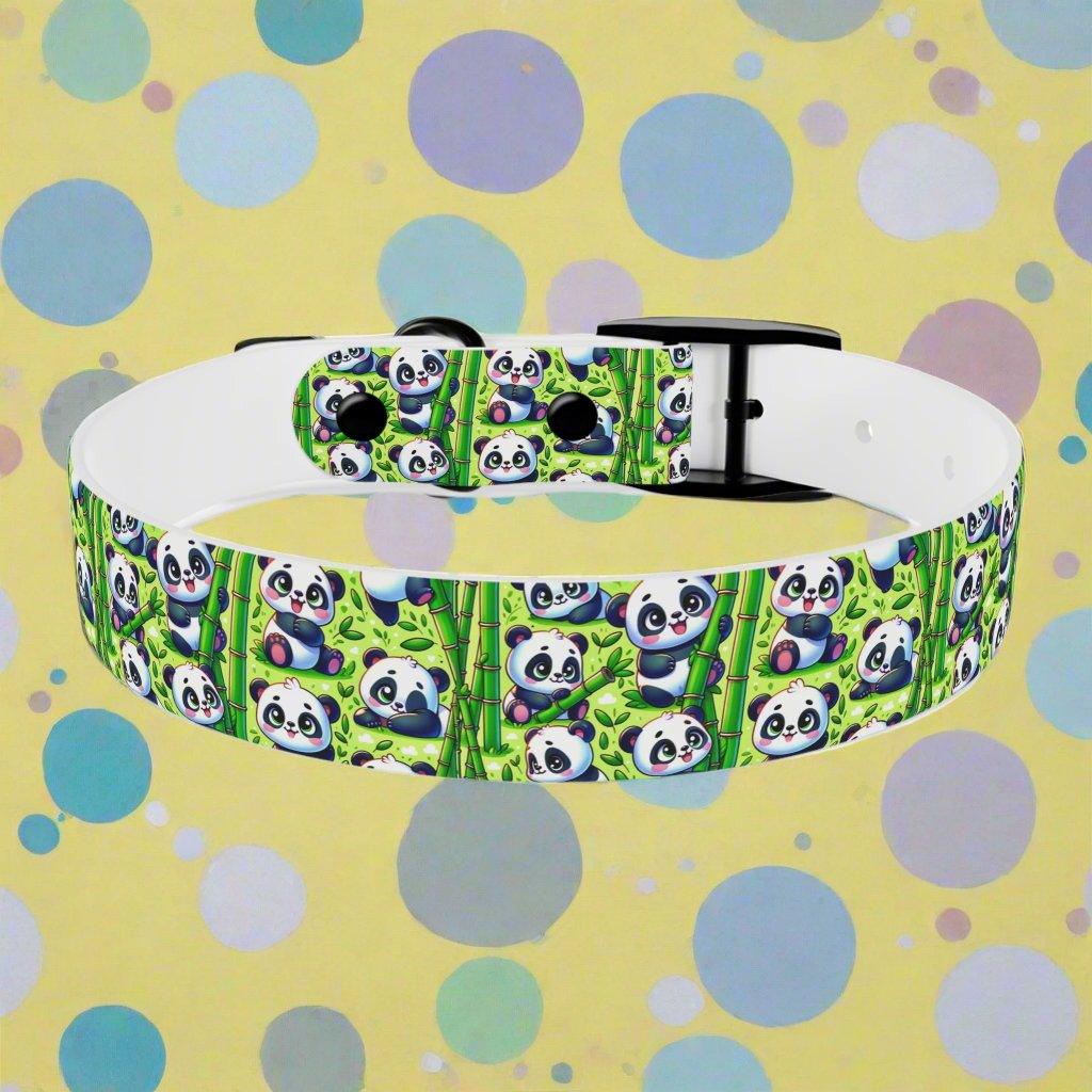 : ๐ผ Playful Panda Paws Dog Collar โ USA Made ๐พ