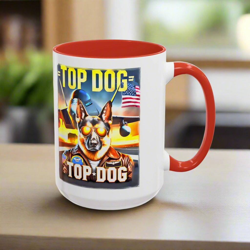 Top Dog "2" Accent Coffee Mug πΎβ