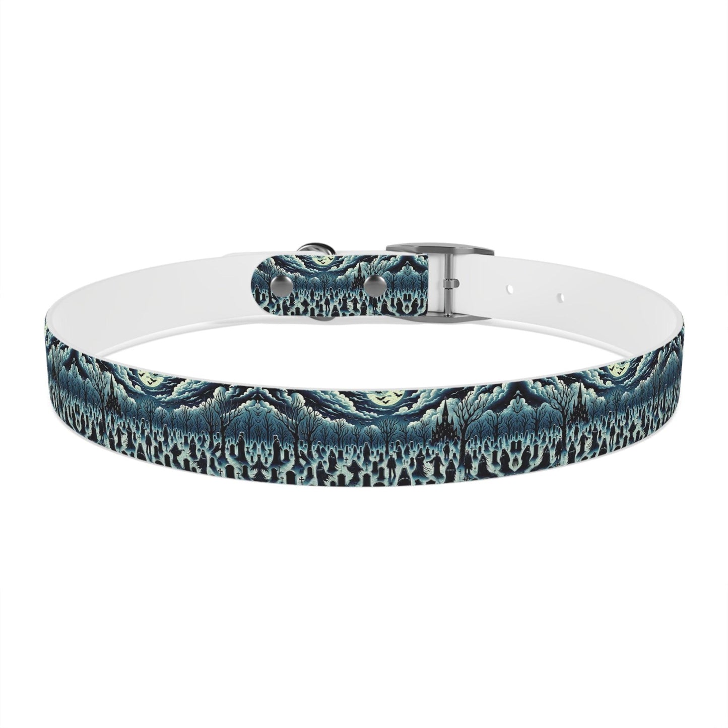 Graveyard Glow Dog Collar