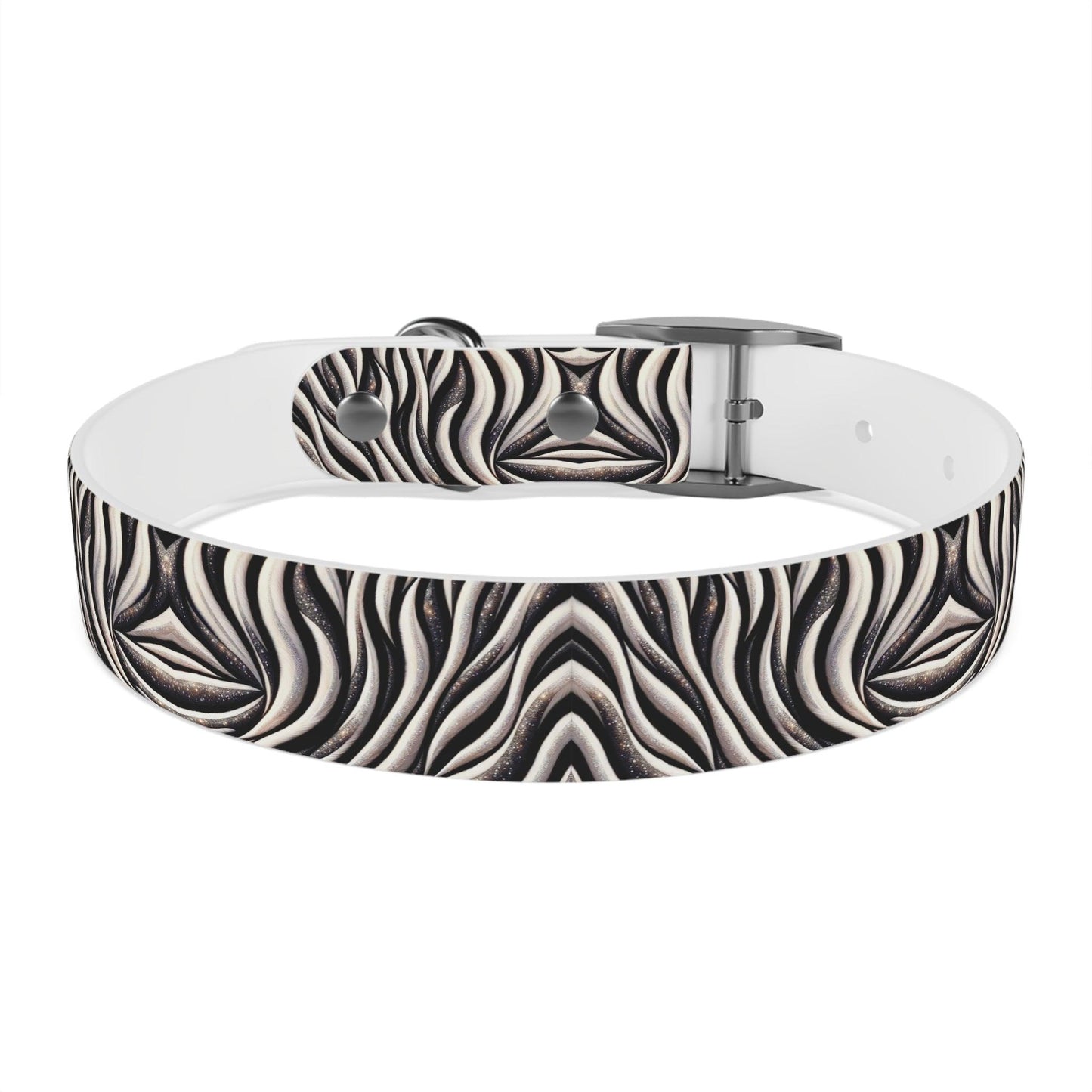 Zebra Zoom Zoom Dog Collar