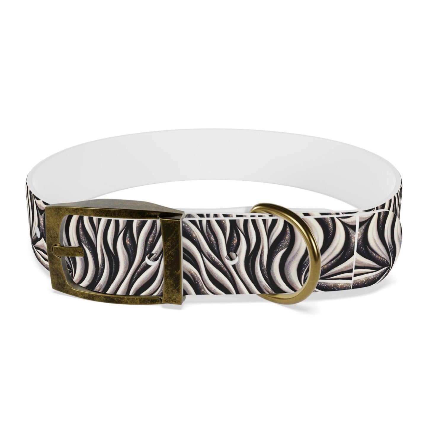 Zebra Zoom Zoom Dog Collar
