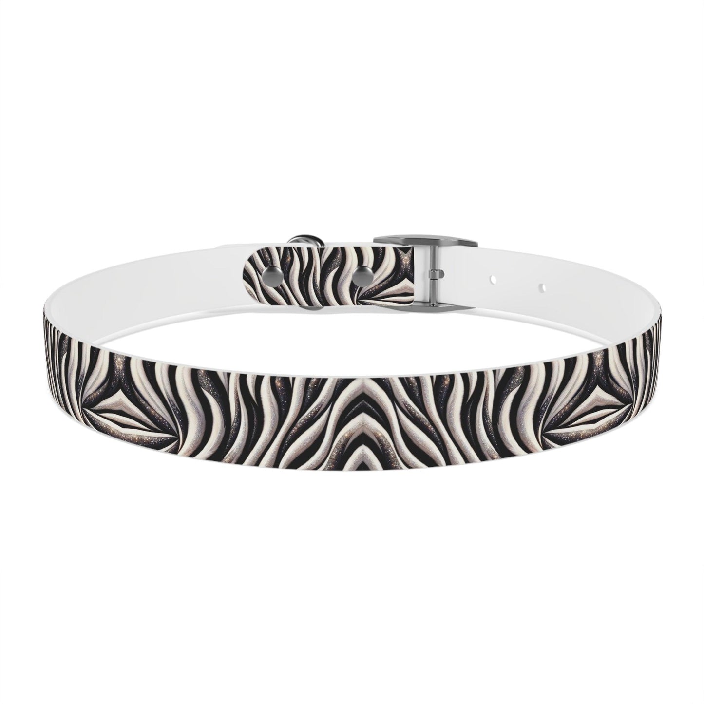 Zebra Zoom Zoom Dog Collar
