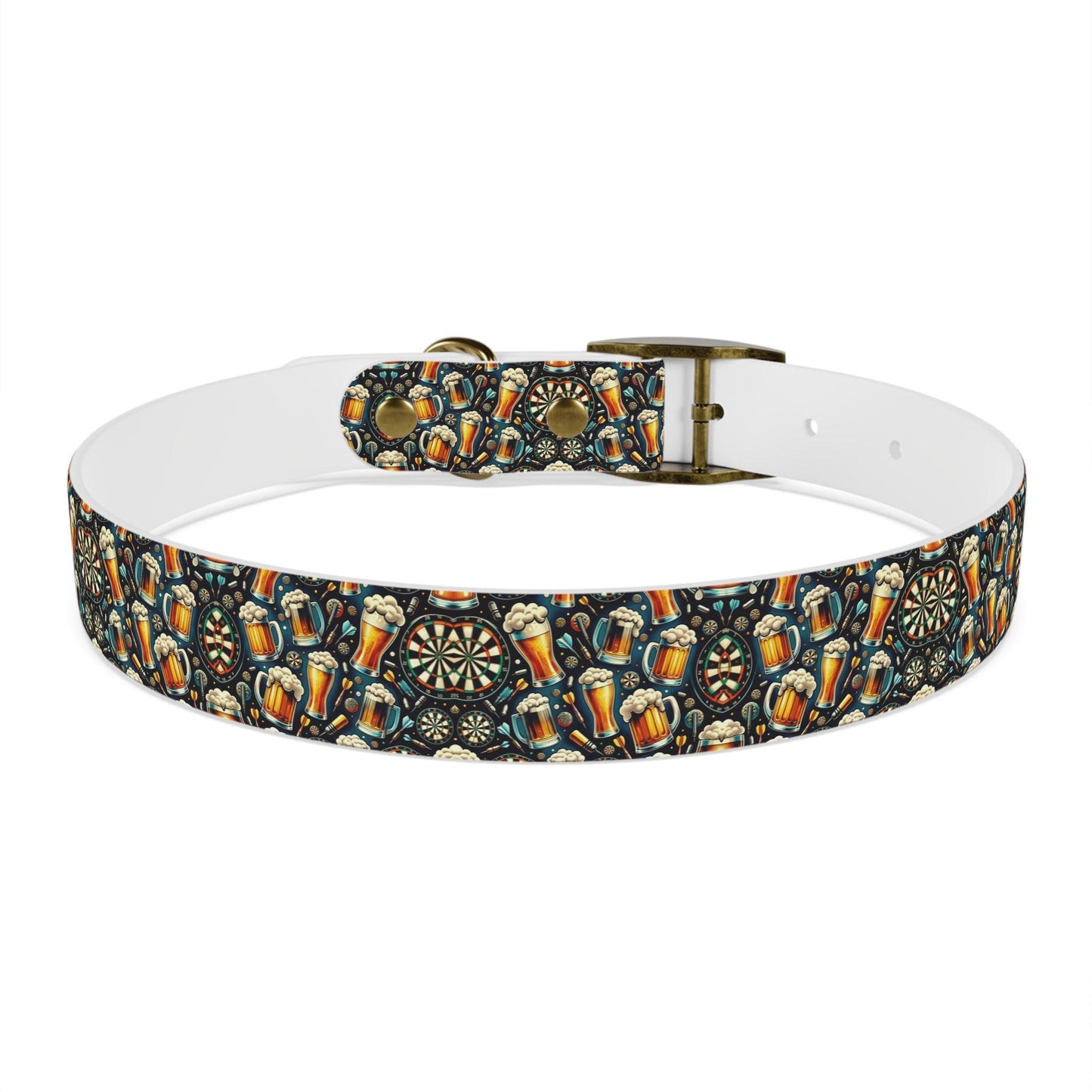 Bullseye & Brews Dog Collar