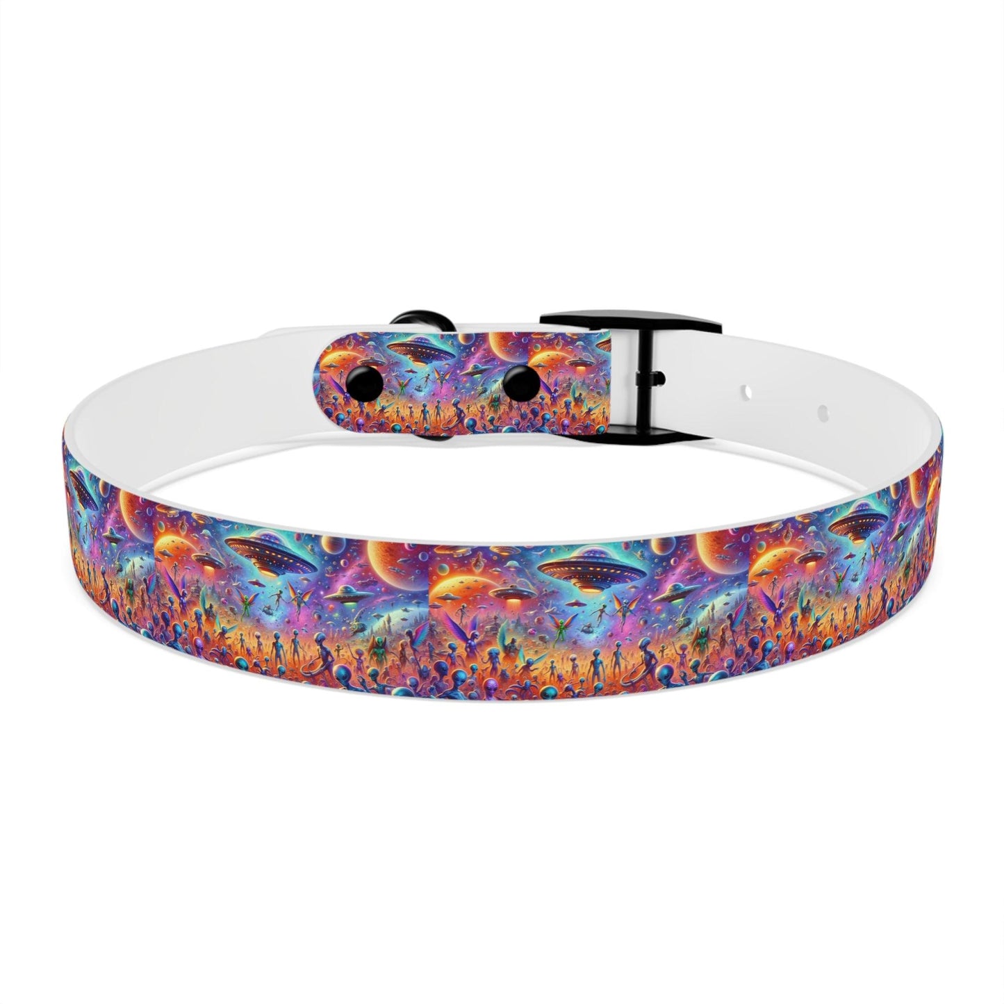 Galactic Glamour: Futuristic Dog Collar