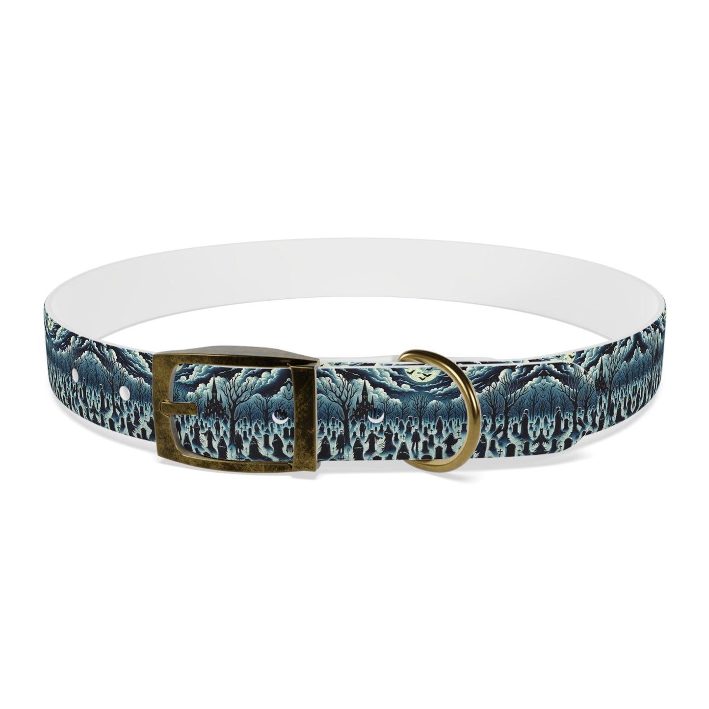 Graveyard Glow Dog Collar