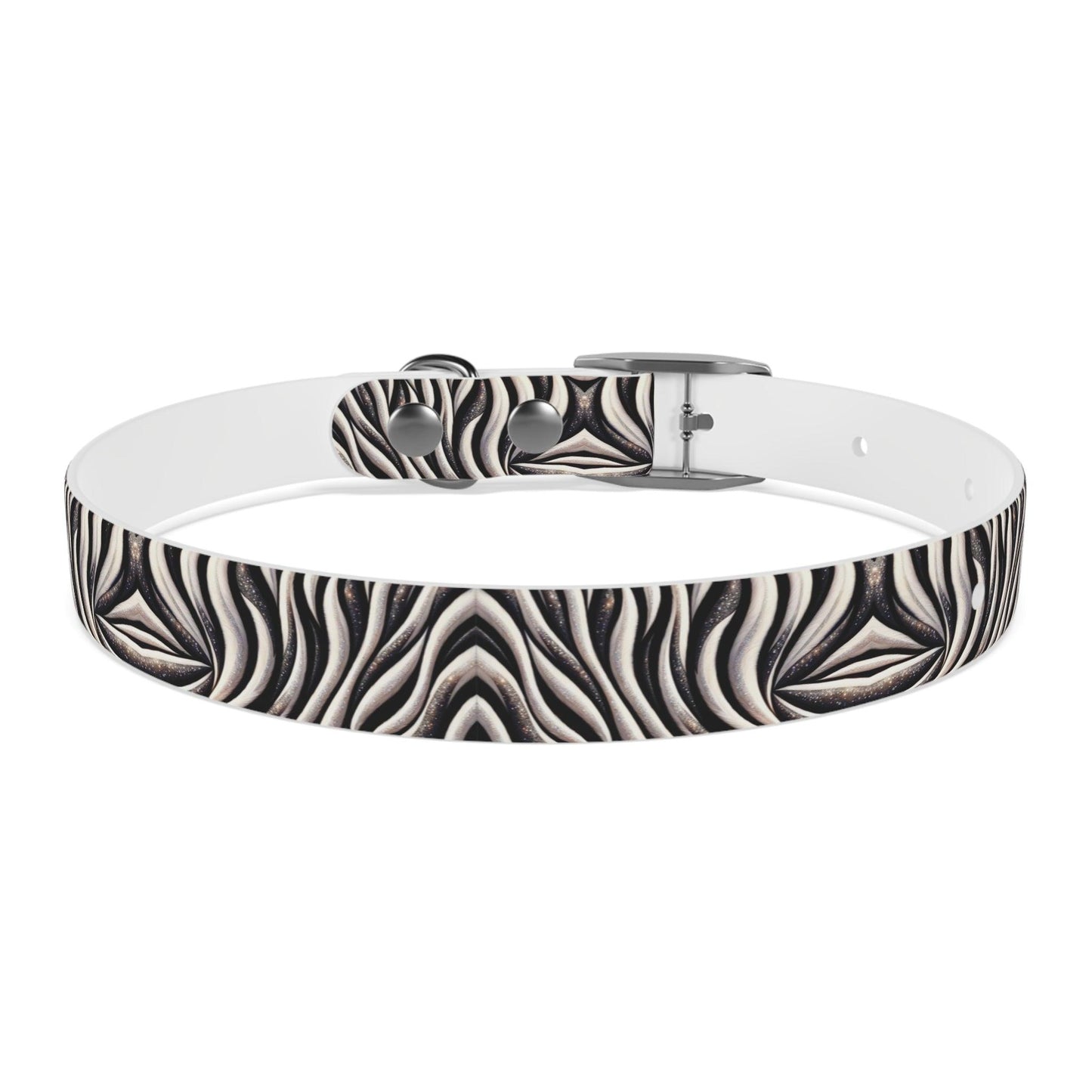 Zebra Zoom Zoom Dog Collar