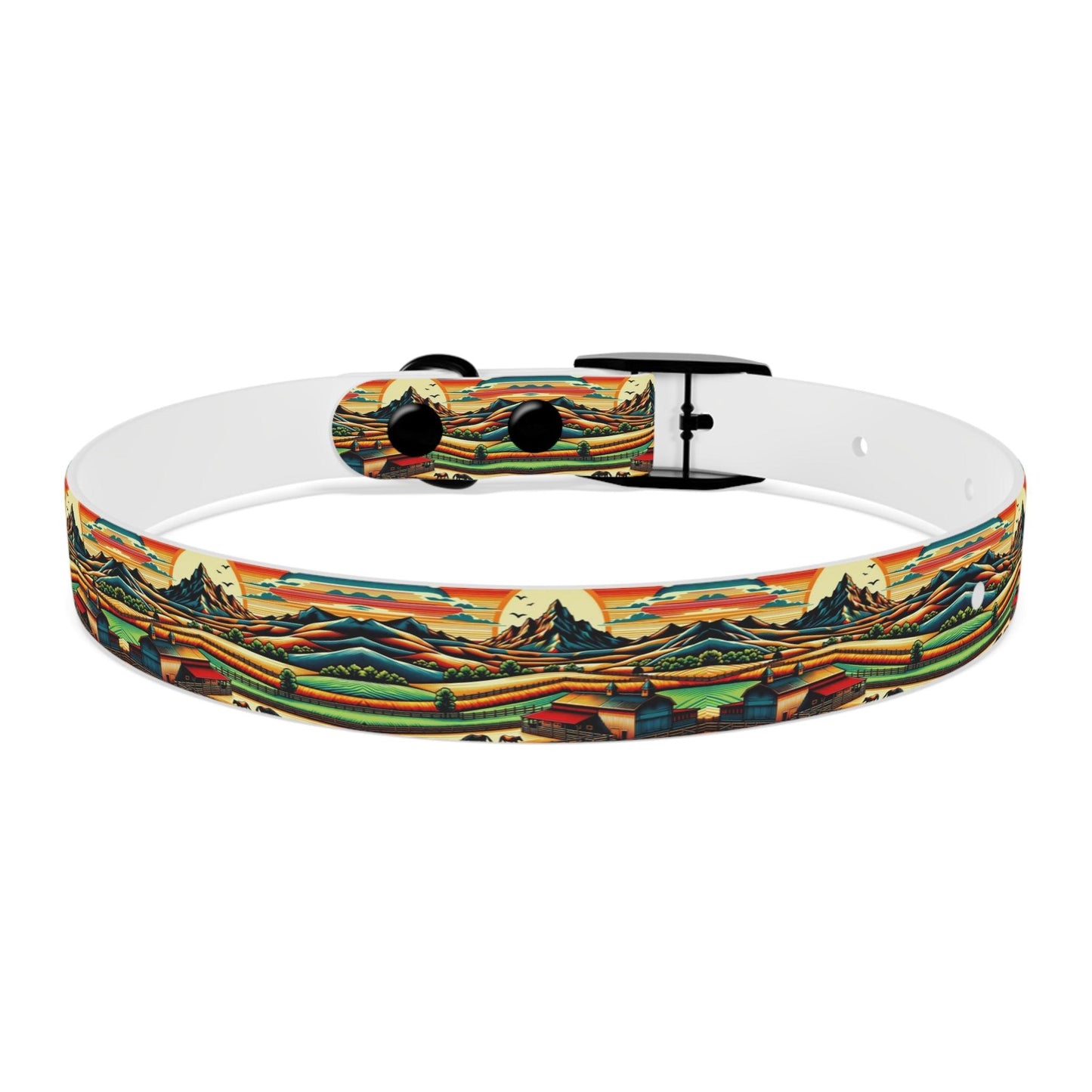 Sunset Ranch Vista Dog Collar
