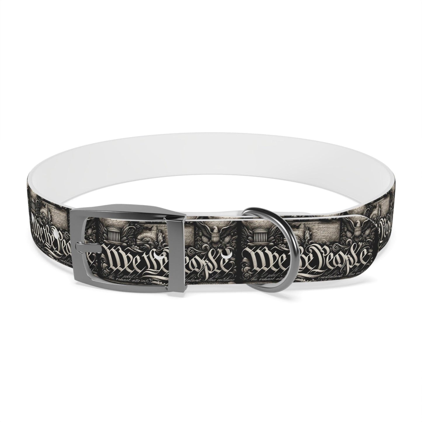 We The People Patriotic Dog Collar