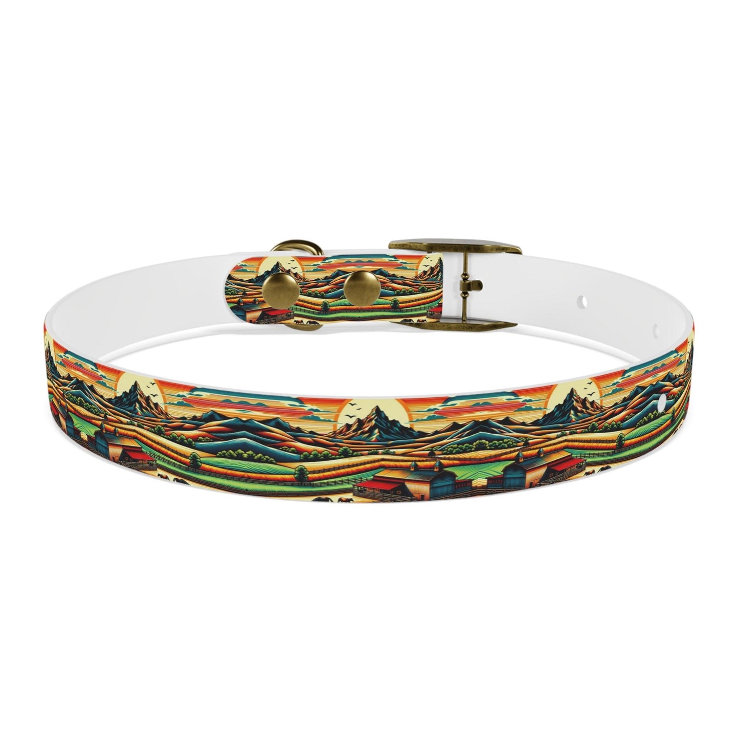 Sunset Ranch Vista Dog Collar