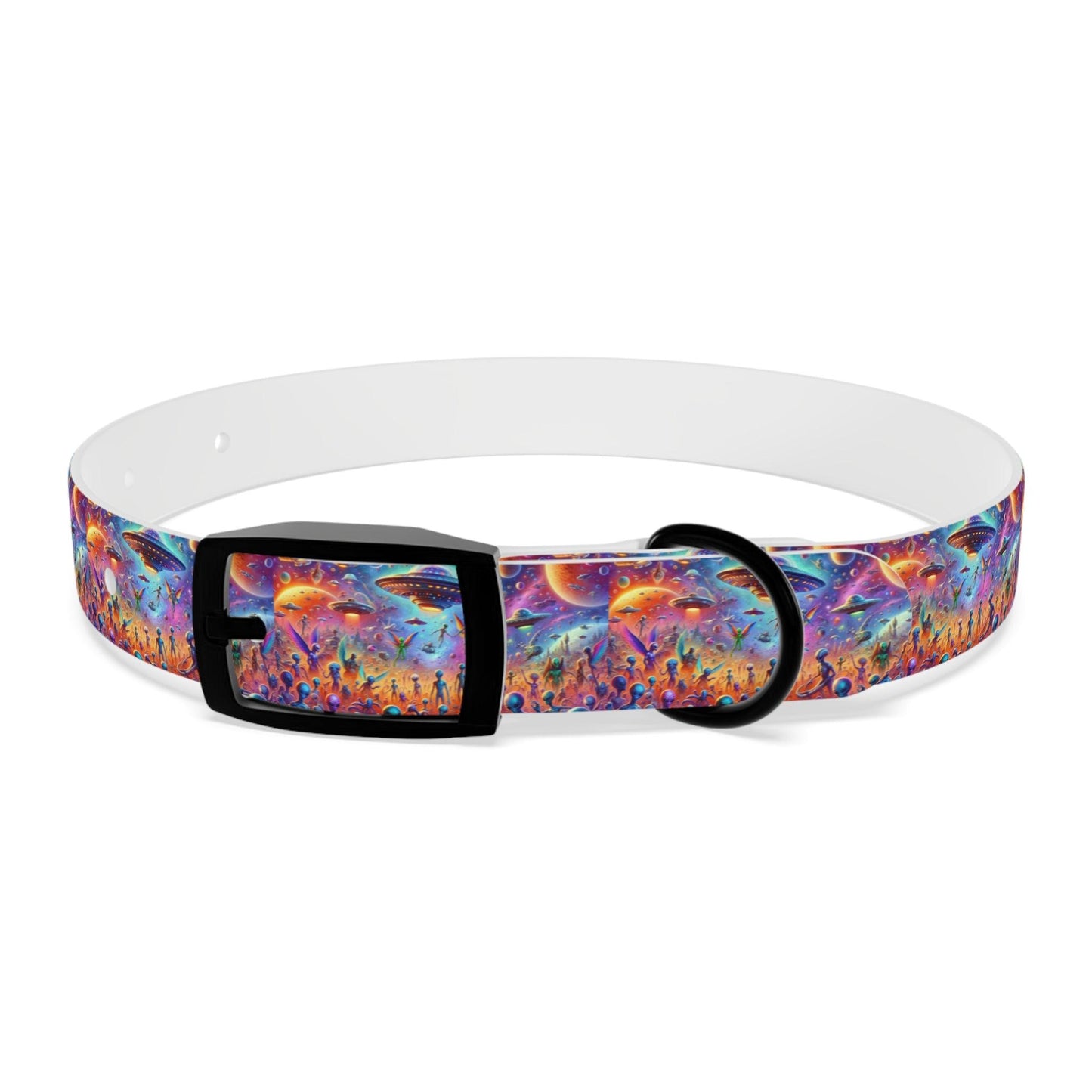 Galactic Glamour: Futuristic Dog Collar