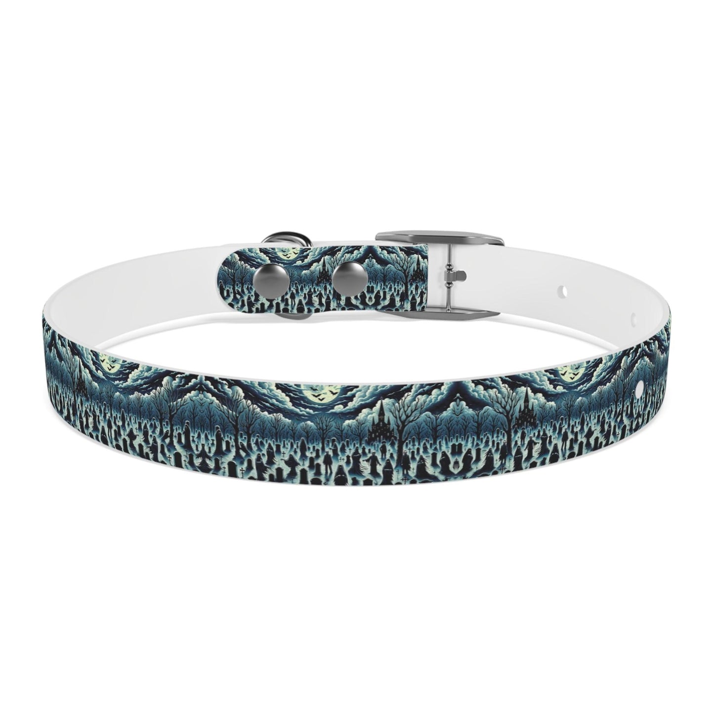 Graveyard Glow Dog Collar