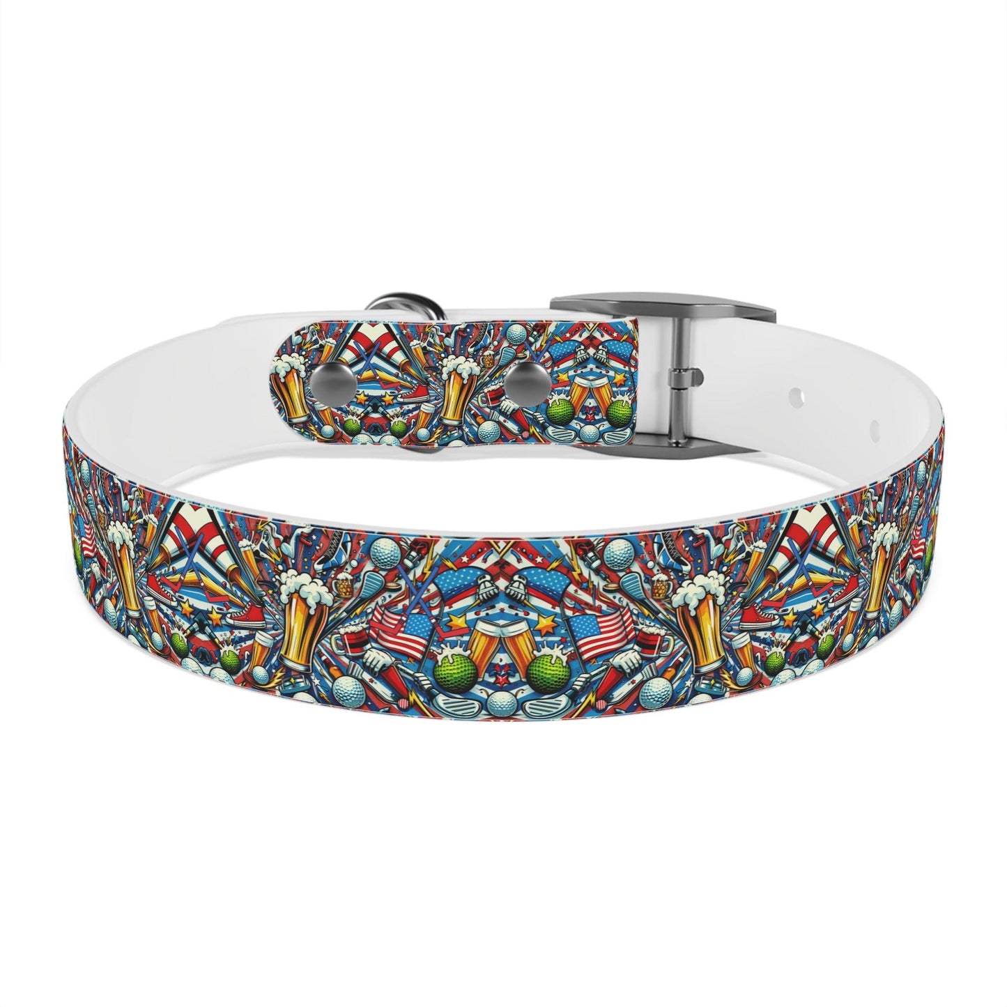 Puckin' & Puttin' USA Dog Collar πΎπΊπΈ