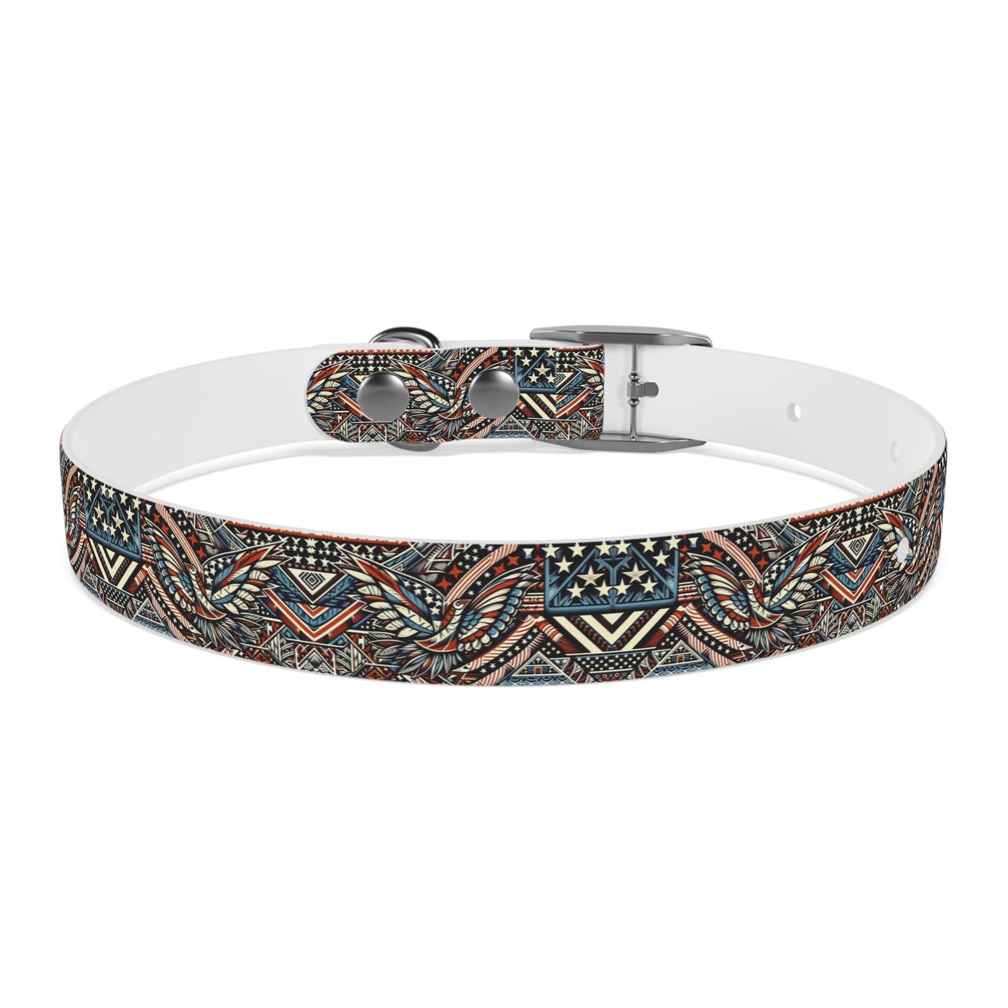 Freedom Tribal Print Dog Collar