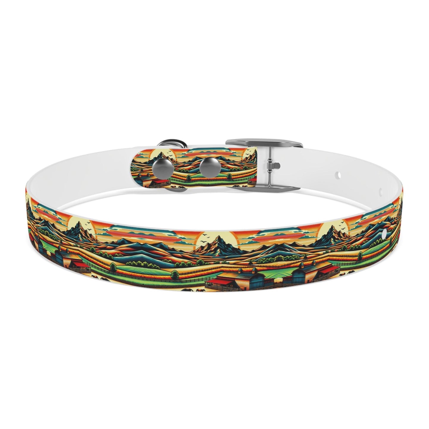 Sunset Ranch Vista Dog Collar