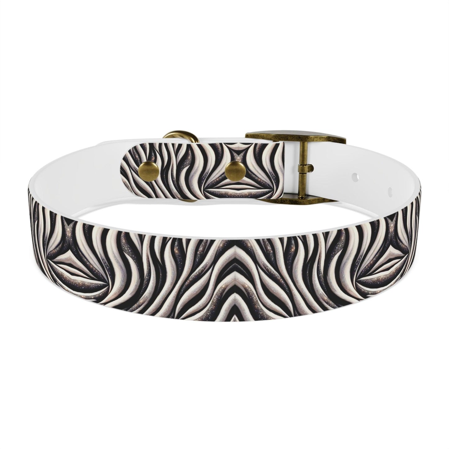 Zebra Zoom Zoom Dog Collar