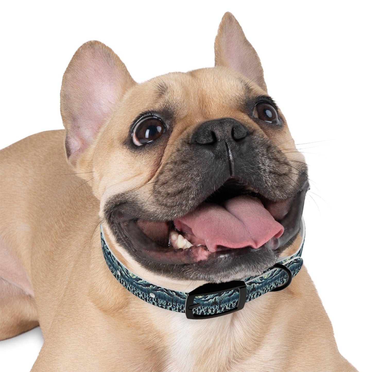 Graveyard Glow Dog Collar