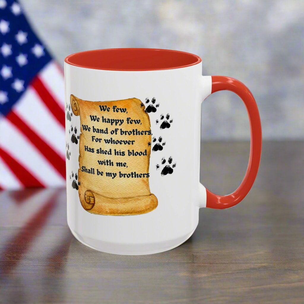 Respect & Honor K9 Coffee Mug πΊπΈπβπ¦Ίβπ«‘ (11oz, 15oz)