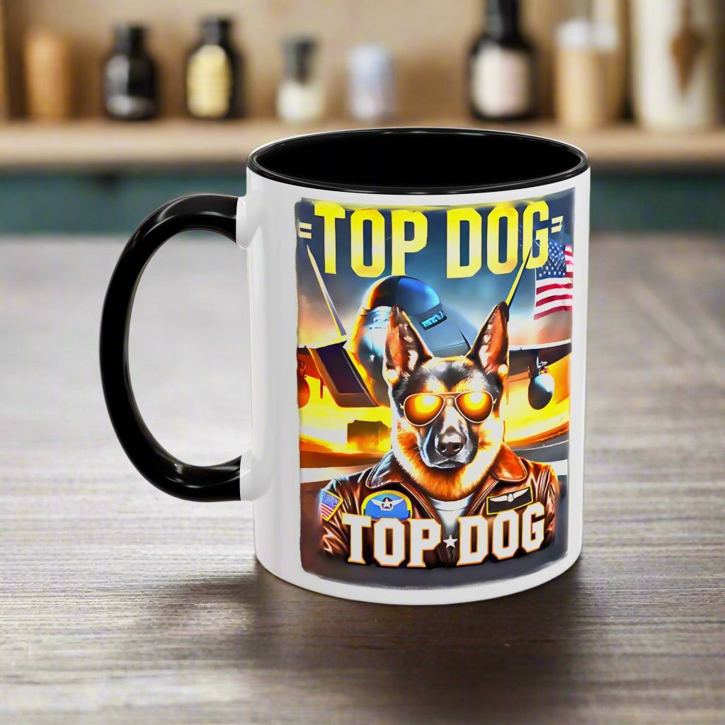 Top Dog "2" Accent Coffee Mug πΎβ