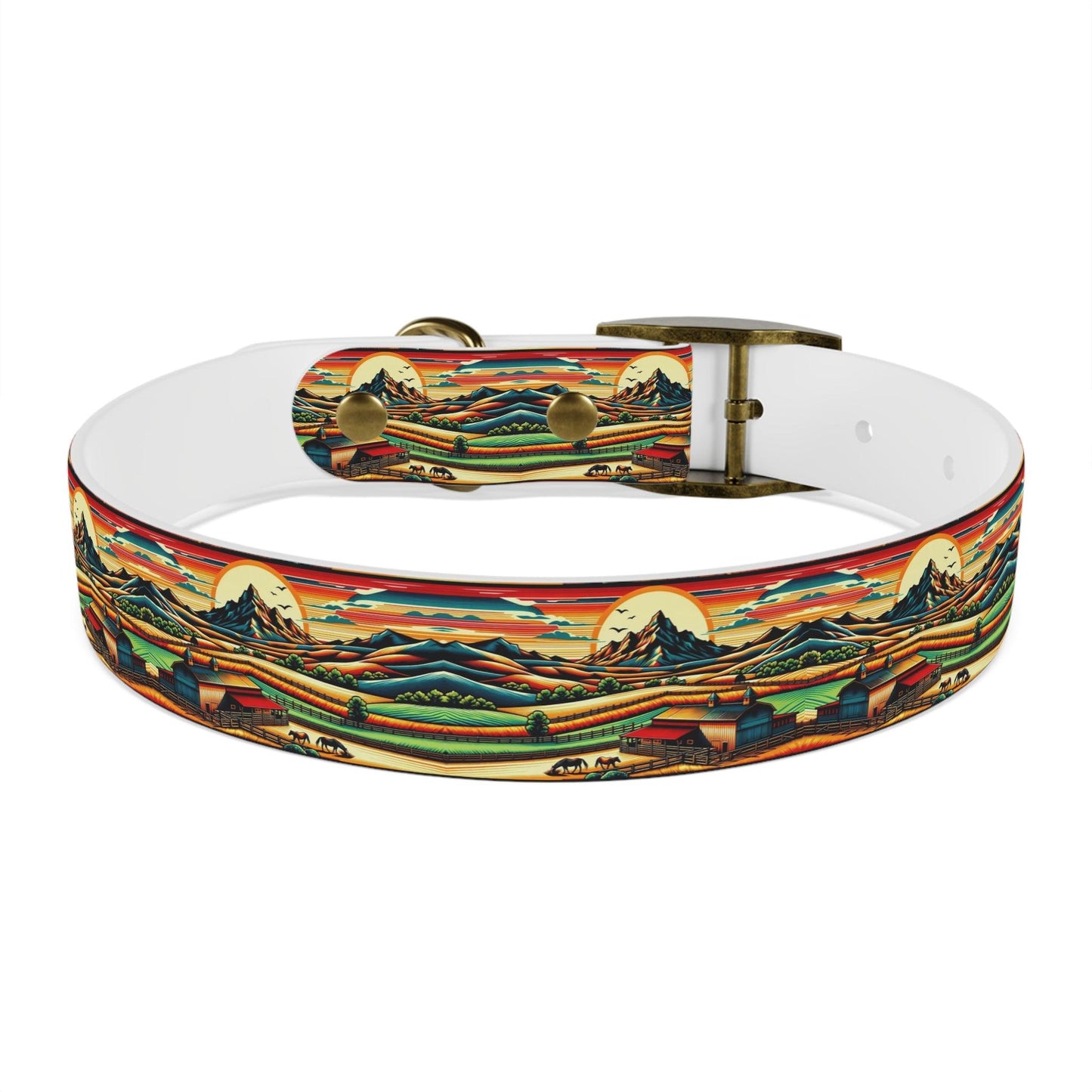 Sunset Ranch Vista Dog Collar
