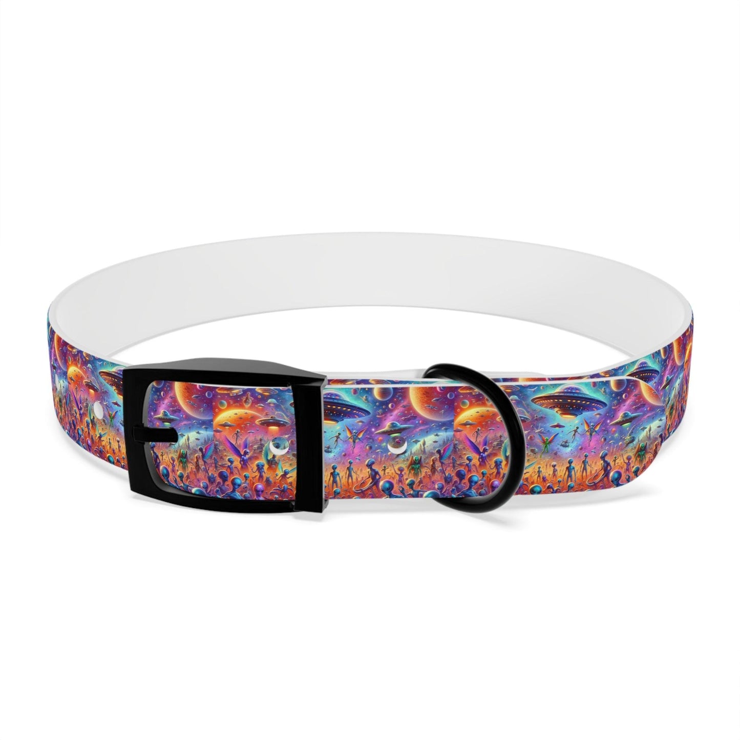 Galactic Glamour: Futuristic Dog Collar