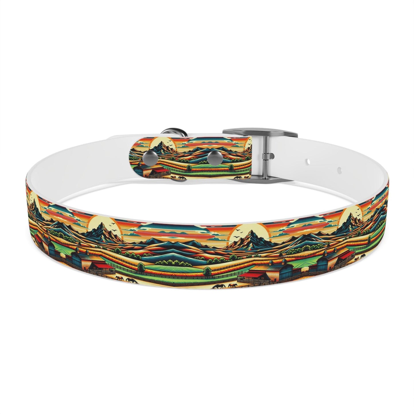 Sunset Ranch Vista Dog Collar