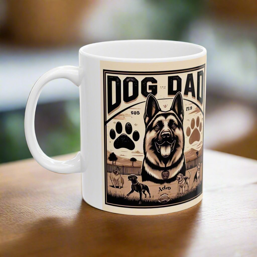 Dog Dad 2 Coffee Mug πβ (11oz, 15oz)
