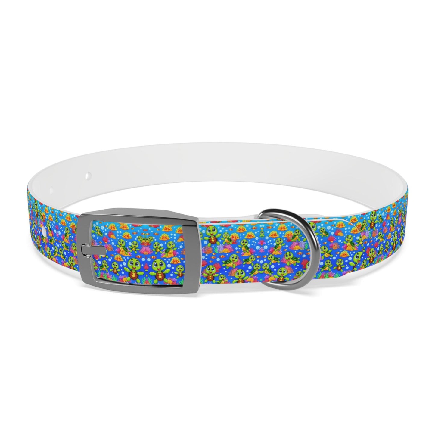 Turtle Duuuude Dog Collar