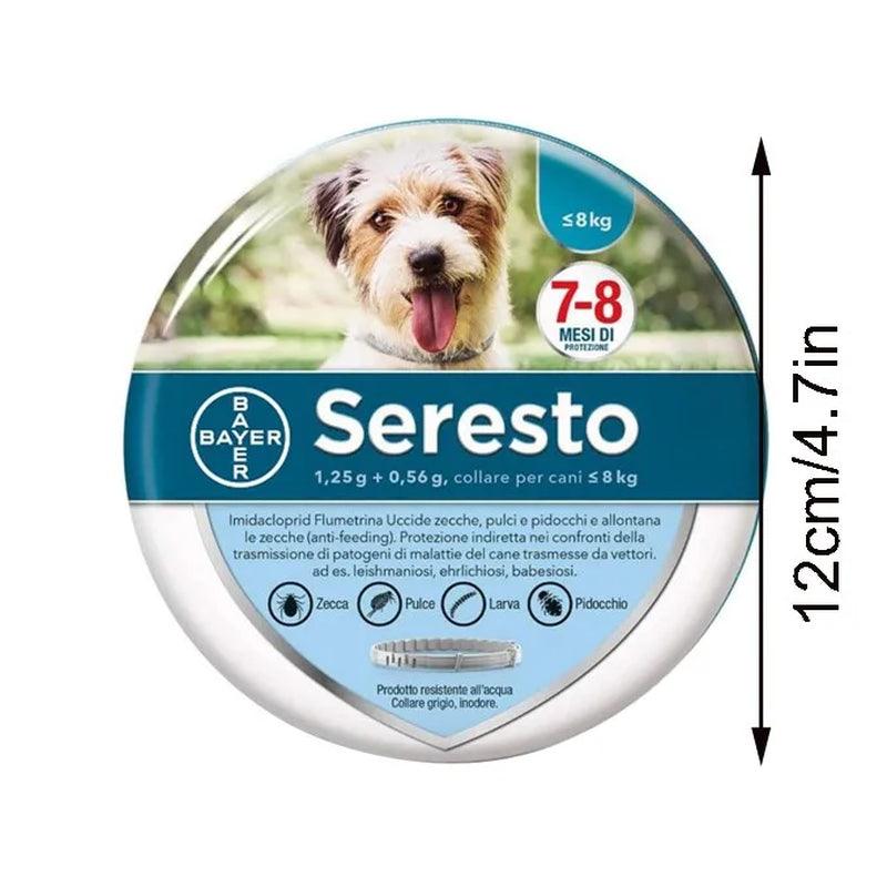Dog anti Flea and Tick Collars,Pet 8Month Protection Adjustable Collar for Large Dog Puppy Cat, Dogs Accessories