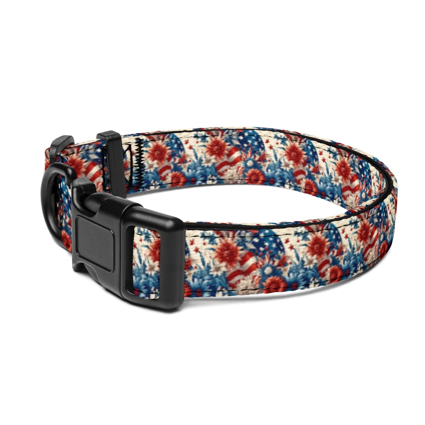 Floral Patriot Cozy Collar
