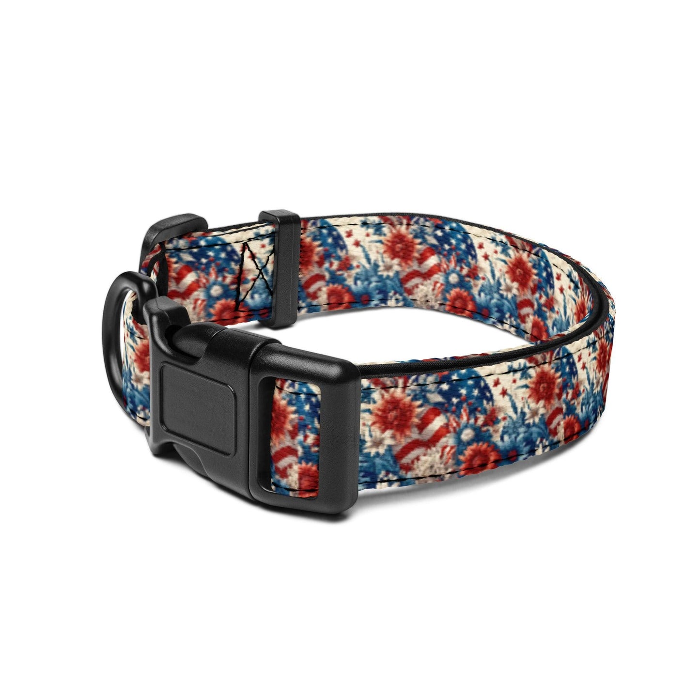 Floral Patriot Cozy Collar