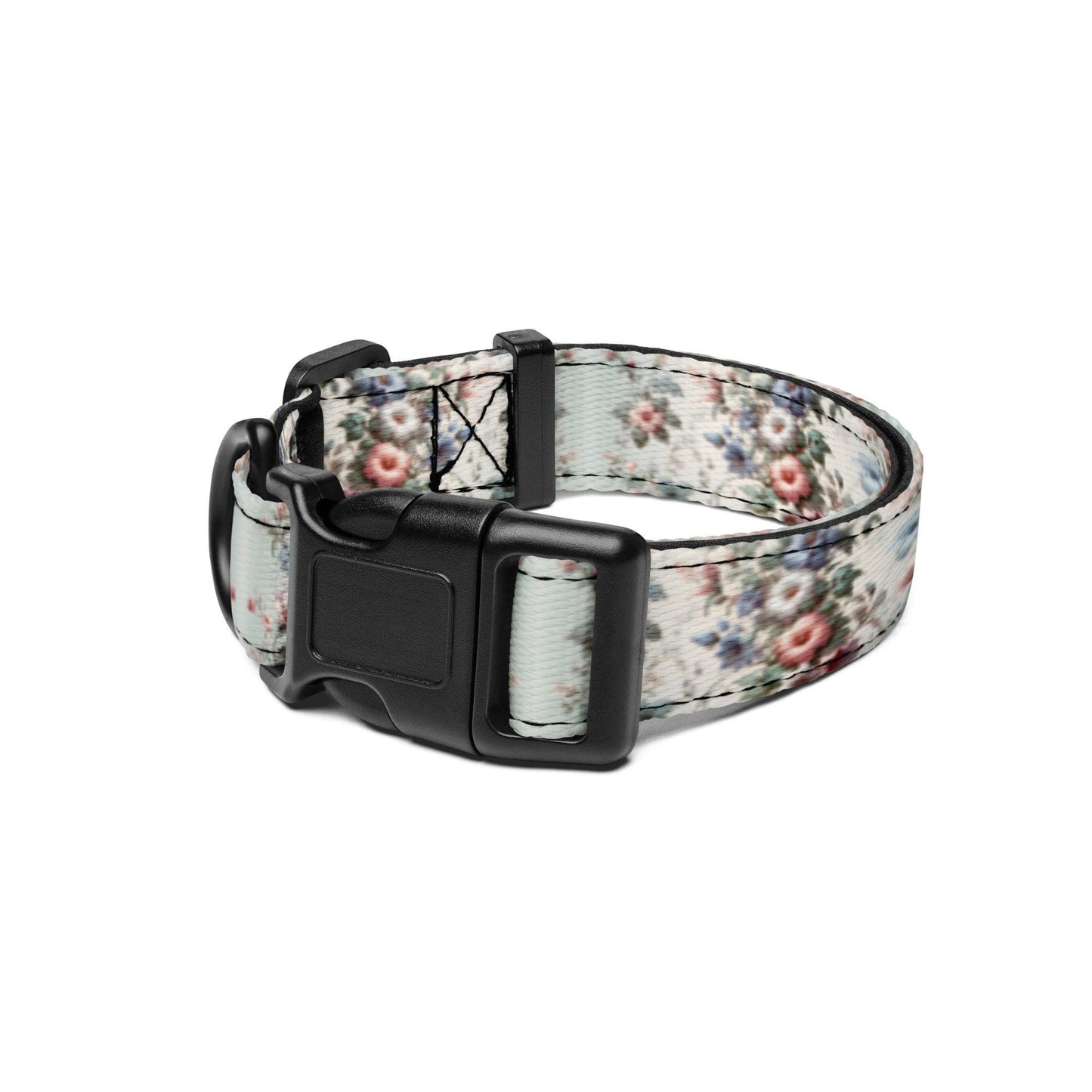 Pink Floral Cozy Collar Pet collar