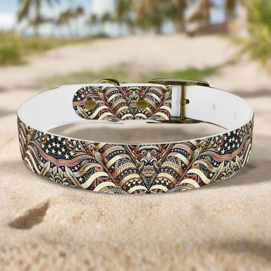 Islander Tribal Dog Collar 🌺🌴🐶