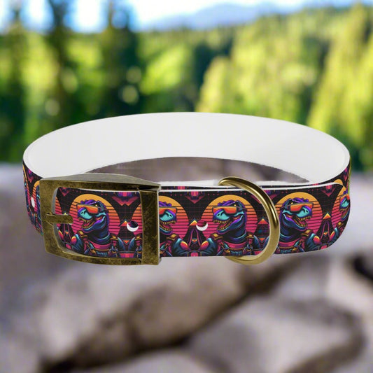 🦖 Retro Rex Dog Collar