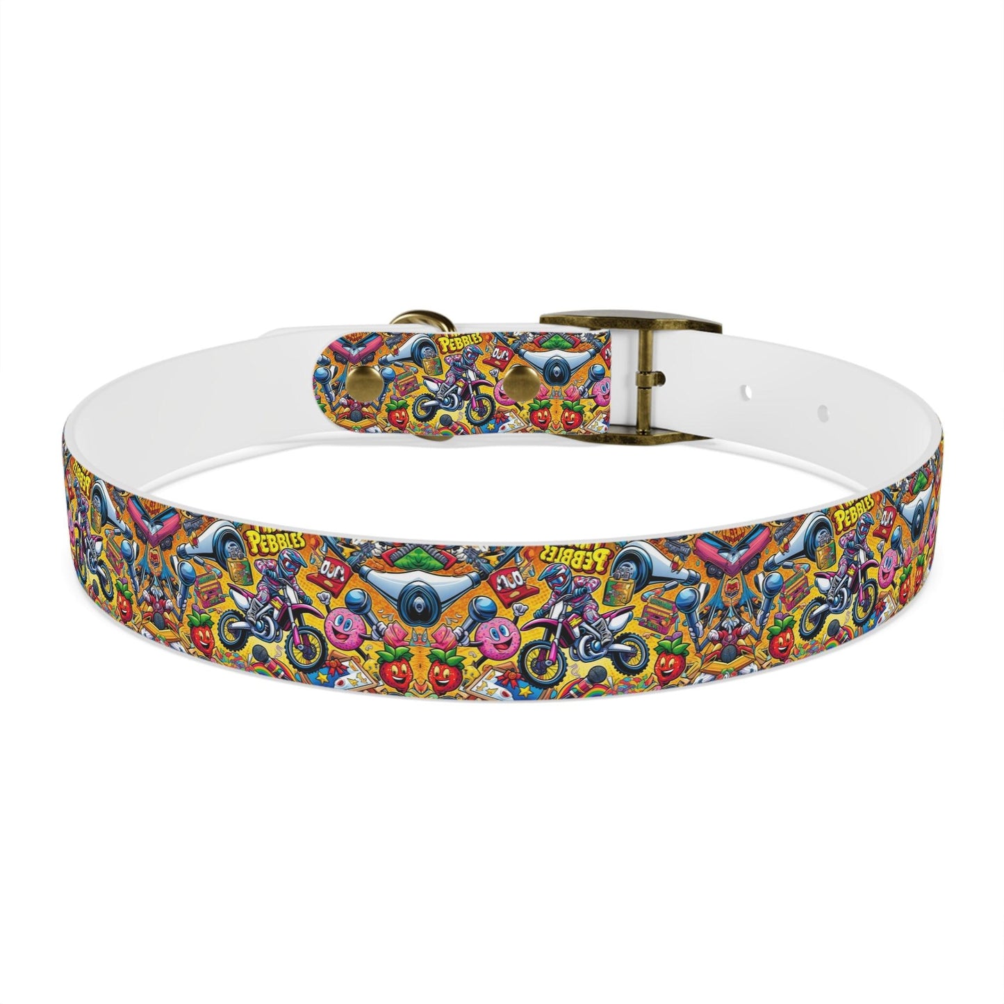 Sweet Tracks Moto Mayhem Dog Collar