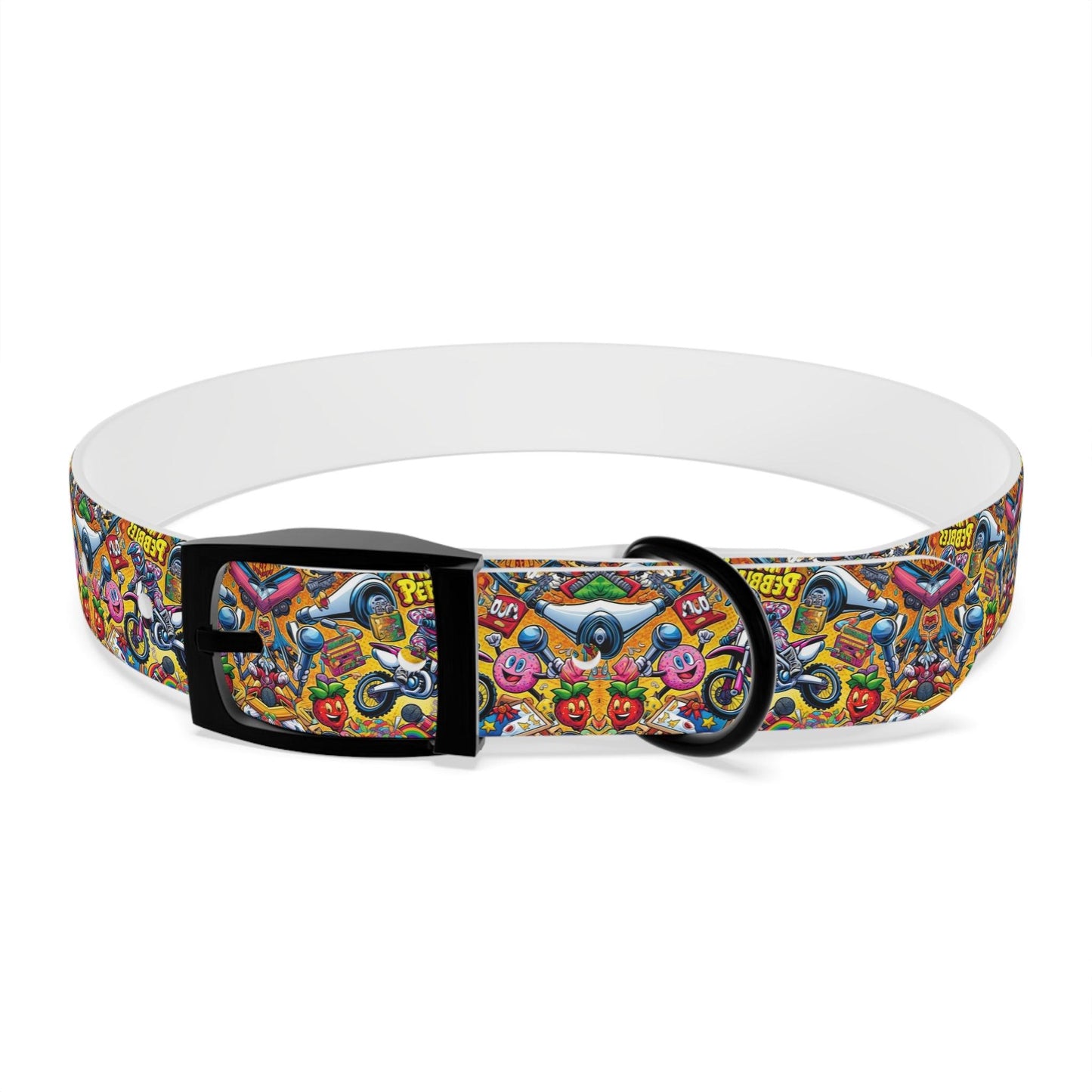 Sweet Tracks Moto Mayhem Dog Collar