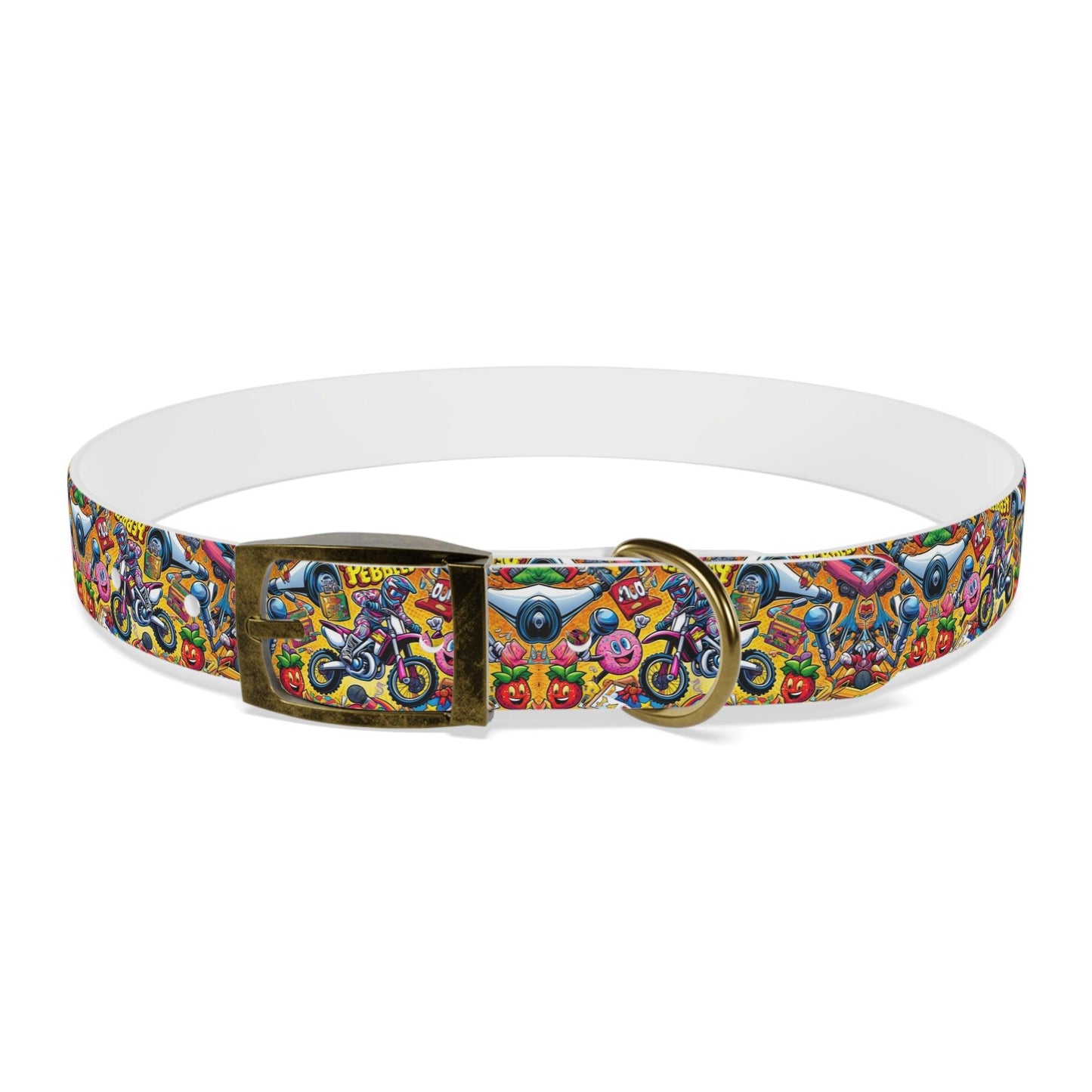 Sweet Tracks Moto Mayhem Dog Collar