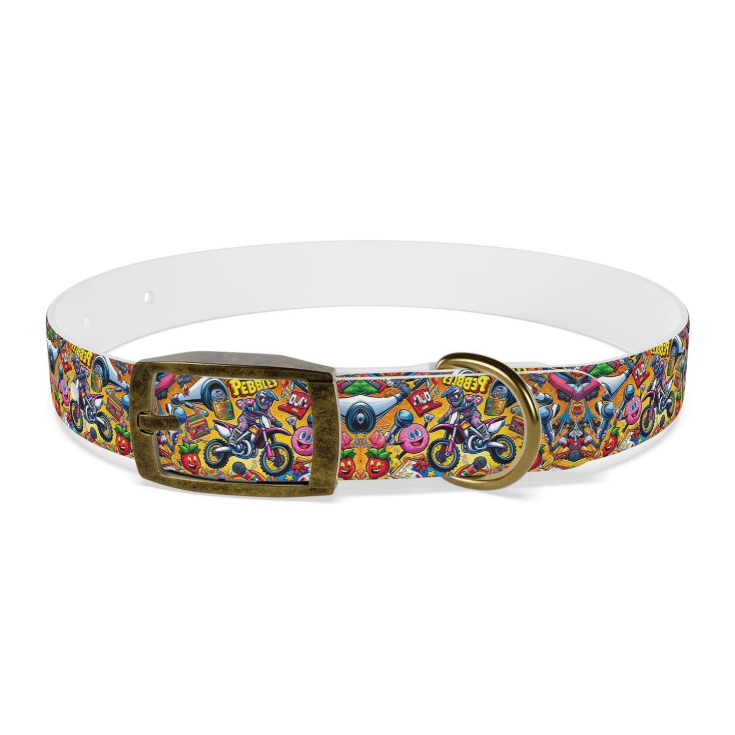 Sweet Tracks Moto Mayhem Dog Collar