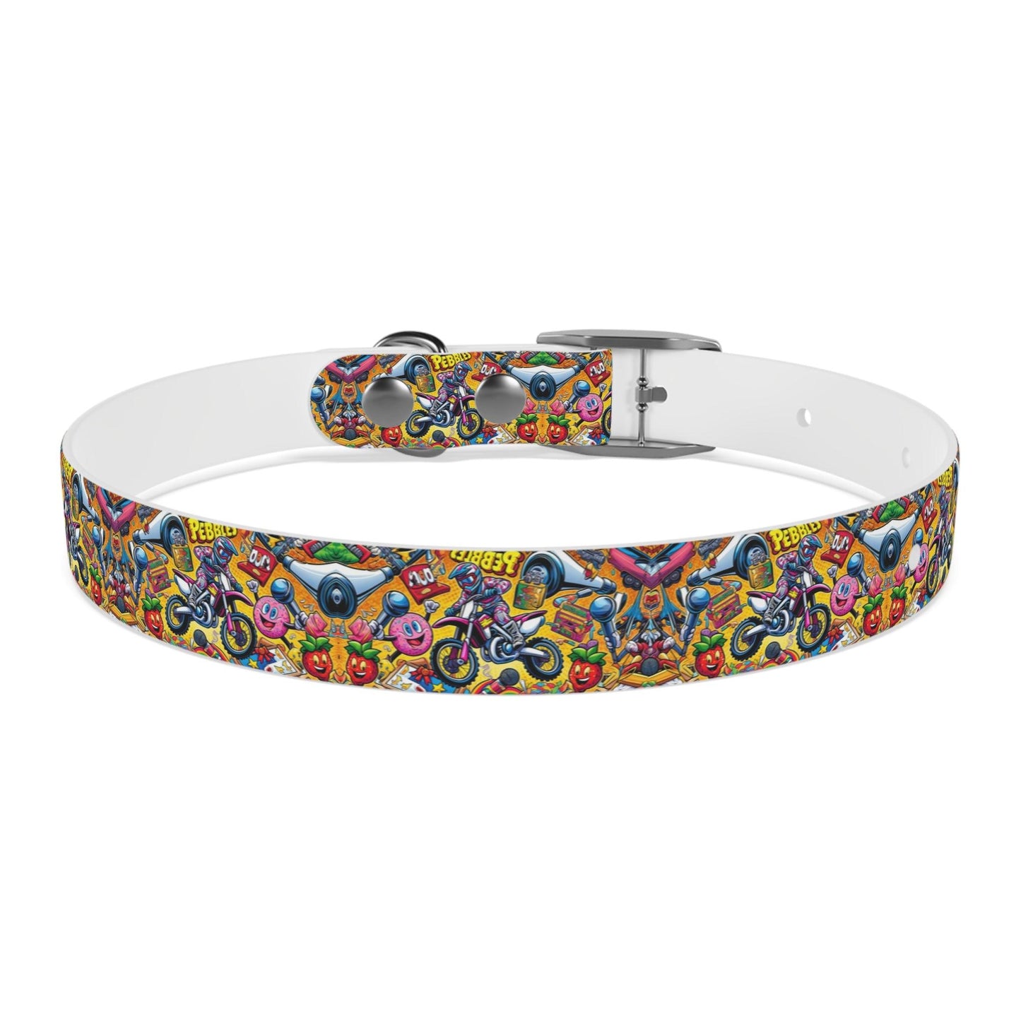 Sweet Tracks Moto Mayhem Dog Collar