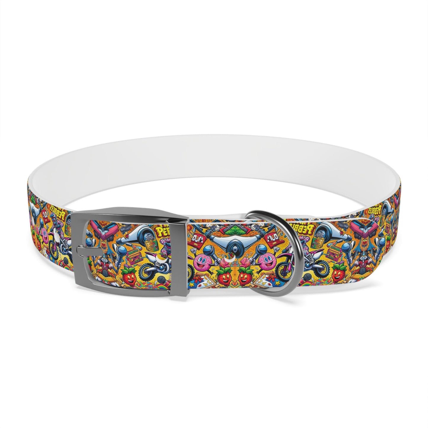Sweet Tracks Moto Mayhem Dog Collar