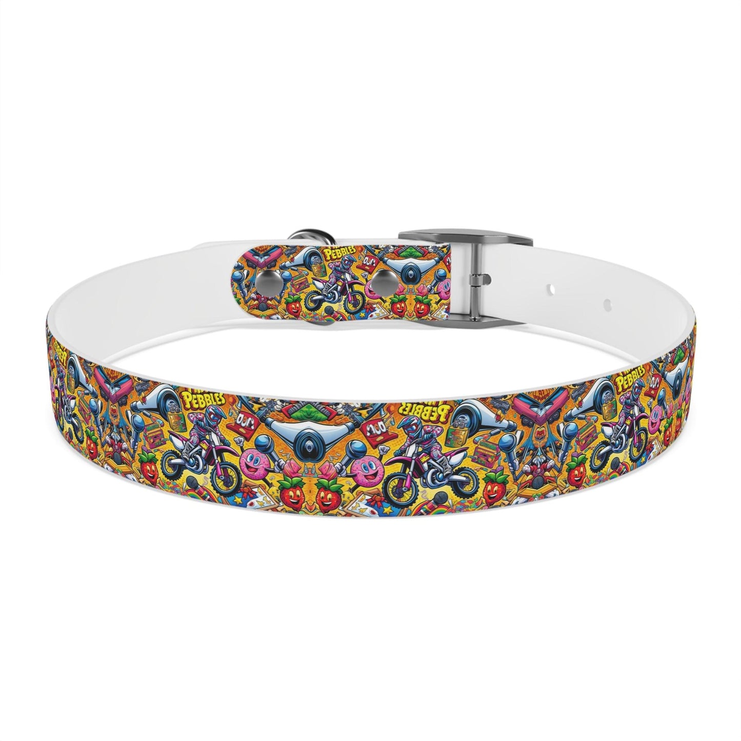 Sweet Tracks Moto Mayhem Dog Collar